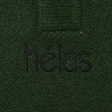 Buy Helas Apres-Ski Polo Knit Sweatshirt Green. For further information on any of our products please feel free to message. Fast Free delivery and shipping options. Buy now Pay later with Klarna and ClearPay payment plans at checkout. Tuesdays Skateshop, Greater Manchester, Bolton, UK.
