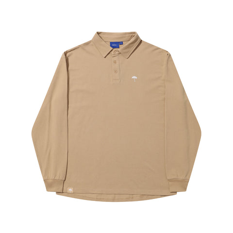Buy Helas Classic Pique Long-sleeve Polo Shirt Beige. For further information on any of our products please feel free to message. Fast Free delivery and shipping options. Buy now Pay later with Klarna and ClearPay payment plans at checkout. Tuesdays Skateshop, Greater Manchester, Bolton, UK.