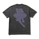 Buy Butter Goods Wipeout T-Shirt Washed Black (Back Print). 100% Cotton Construct. 6.5 oz. Tee Screen print on chest. Fast free UK Delivery & Buy now pay later at Tuesdays. #1 UK destination for Butter Goods in the U.K. 40.00 GBP.