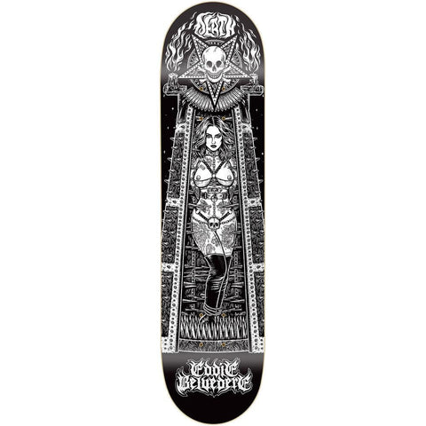 Buy Death Skateboards Eddie Belvedere Maiden Skateboard Deck 8.5" 45.00 GBP Free grip and next day delivery on decks. Mid Concave. Top ply stains vary. All decks come with free grip tape, please specify in notes if you would like it applied or not. Buy now pay later, shop the best range of skateboard products at the best price. Tuesdays Skateshop, Bolton.