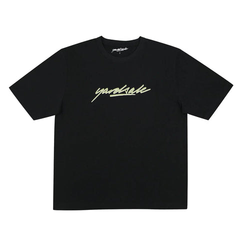 Buy Yardsale Classic Script T-Shirt Black. Detailed print central on chest 100% cotton construct regular fitting tee. See more Yardsale? Fast Free Delivery and Shipping options. Buy now pay later with Klarna and ClearPay payment plans. Tuesdays Skateshop, UK. Best for Yardsale.