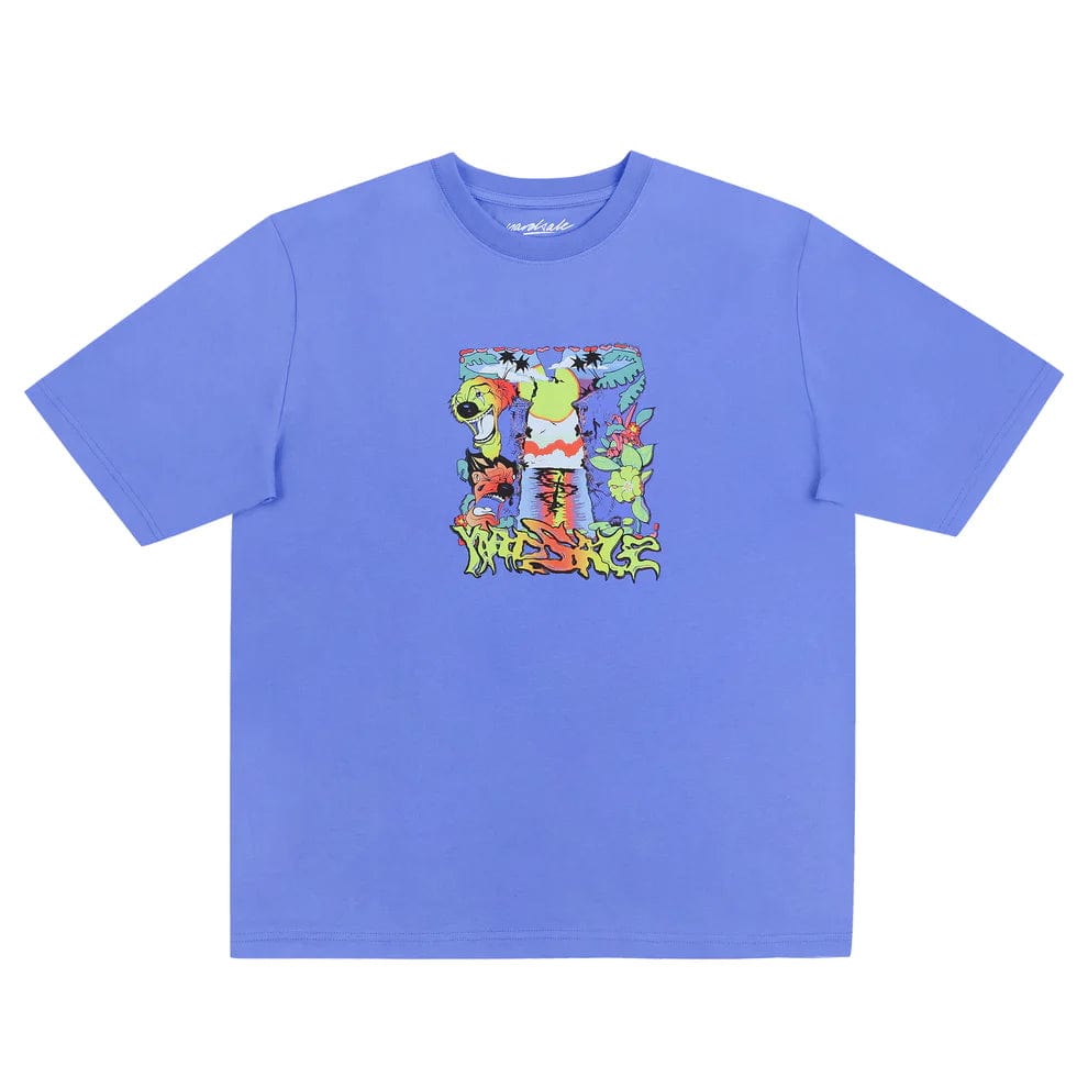 Buy Yardsale Trip T-Shirt Sapphire Blue. Detailed print central on chest 100% cotton construct regular fitting tee. See more Yardsale? Fast Free Delivery and Shipping options. Buy now pay later with Klarna and ClearPay payment plans. Tuesdays Skateshop, UK. Best for Yardsale.
