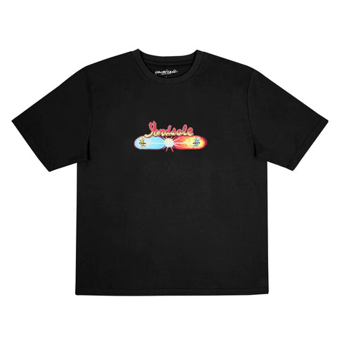 Buy Yardsale World T-Shirt Black. Detailed print central on chest 100% cotton construct regular fitting tee. See more Yardsale? Fast Free Delivery and Shipping options. Buy now pay later with Klarna and ClearPay payment plans. Tuesdays Skateshop, UK. Best for Yardsale.