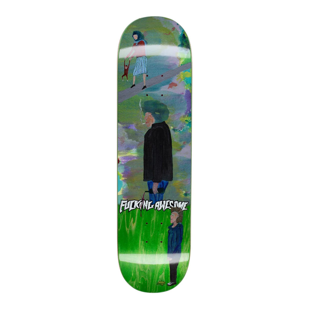 Buy Fucking Awesome Central Park Sean Pablo Skateboard Deck 8.25" All decks come with free Jessup griptape, please specify in the notes at checkout or drop us a message in the chat if you would like it applied or not. Shop the biggest and best range of FA in the UK at Tuesdays Skate Shop. Buy now pay later options with Klarna and ClearPay.
