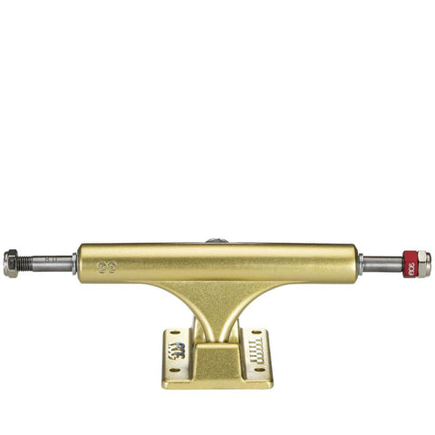 Buy Ace AF1 Polished Trucks Gold (Pair) 8" 33 hanger, suitable for decks 7.75" - 8.125" Truck height 53 MM // 13.5 OZ. Comes complete with axle rethreading nut. Fast Free delivery at Tuesdays Skateshop. Best selection of Skateboarding parts in the UK. Multiple secure payment methods, Buy now Pay later options with ClearPay & trusted 5 Star customer reviews.