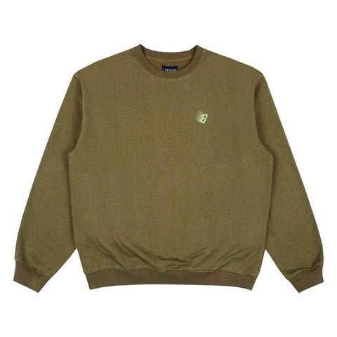 Bronze 56k B Logo Crewneck Olive. 100% Cotton construct. Embroidered detail on chest. Armpit ventilation hole. Best range of Bronze56k in the UK. Fast and Free delivery options, great customer reviews and safe secure checkout. Around the clock support just contact via chat. Size chart available. Tuesdays Skateshop.