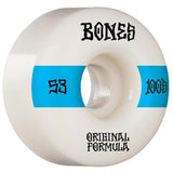 Buy Bones 100's V4 Widecut Skateboard Wheels 53 MM 100 A. Designed to Lock into grinds. See more Wheels? Fast Free delivery and shipping options. Buy now Pay later with Klarna and ClearPay payment plans at checkout. Tuesdays Skateshop. Best for Skateboarding and Skateboard Wheels. Bolton, UK.