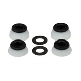 Buy Bones Hardcore High Performance Hard Bushings 96A (Full Set). Full set, incudes bushings for a set of trucks. No break in period, good to go. High rebound bushings bonded to a rigid core to keep the bushing in place. Patented technology. Fast Delivery options with secure payment options at checkout. Tuesdays is a leading retailer in Skateboarding part with expert advise available in store and online 24/7.