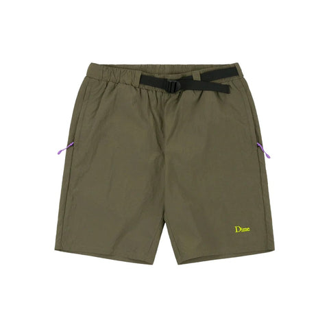 Buy Dime MTL Hiking Shorts Pale Olive. Slit side pockets with flat back pocket. Embroidered script logo on left leg. Dime Yellow Woven tab detail on right leg. Shop the best Range of Dime at Tuesdays with the best prices, Fast free delivery, Buy now pay later payment plans & 5 star customer feedback. 