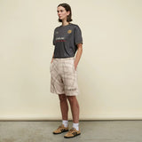 Buy Dime MTL Plaid Fleece Shorts Cream. Elasticated drawstring adjustable waistband. Slit side pockets with flat back pocket. Embroidered script logo on left leg. Dime Yellow Woven tab detail on right leg. Shop the best Range of Dime at Tuesdays with the best prices, Fast free delivery, Buy now pay later payment plans & 5 star customer feedback. 