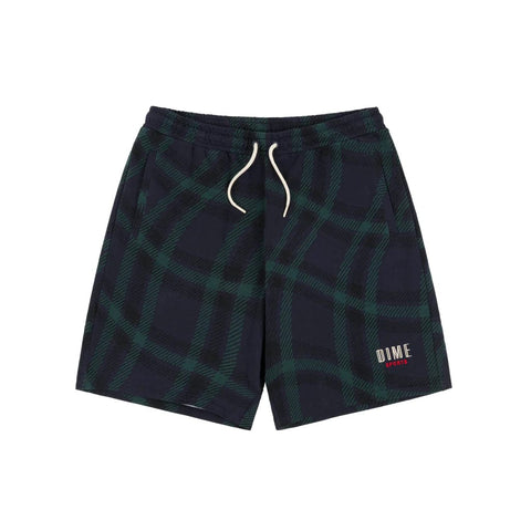 Buy Dime MTL Plaid Fleece Shorts Navy. Elasticated drawstring adjustable waistband. Slit side pockets with flat back pocket. Embroidered script logo on left leg. Dime Yellow Woven tab detail on right leg. Shop the best Range of Dime at Tuesdays with the best prices, Fast free delivery, Buy now pay later payment plans & 5 star customer feedback. 