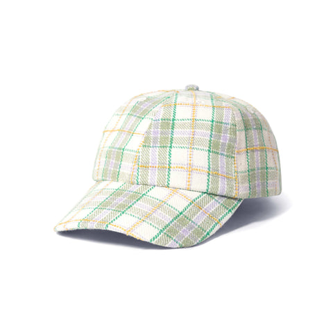 Buy Butter Goods Bucket Plaid 6-Panel Cap Forest Green. Pre Curved brim. Embroidered bucket detail at back. 100% Cotton construct. Adjustable matching back strap with brass closure. Butter Orange woven tab detail above. Fast free UK Delivery & Buy now pay later at Tuesdays. #1 UK destination for Butter Goods in the U.K.