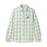 Buy Butter Goods Plaid Shirt Forest Sage. Bucket embroidered details. 100% Polyester construct. Collared. Tortoise Shell buttons. Shop the best range of Buttergoods in the U.K. at Tuesdays Skate Shop. Fast Free delivery options, Buy now Pay Later & multiple secure payment methods at checkout. Best rates for Skate and Street wear.