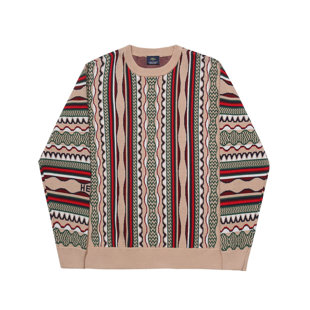 Buy Helas Coog Coogi Knit Crewneck Beige Multicolour. Woven tab detail at hem. For further information on any of our products please feel free to message. Fast Free delivery and shipping options. Buy now Pay later with Klarna and ClearPay payment plans at checkout. Tuesdays Skateshop, Greater Manchester, Bolton, UK.