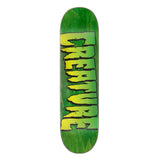 Buy Creature Skateboards Logo Stump Skateboard Deck 8.5" All decks come with free Jessup grip, please specify in notes or message if you would like it applied or not. Best for Skateboard Decks at Tuesdays Skateshop. Bolton, UK. All decks come with Free Jessup Grip tape and Free next day delivery. Buy now pay later options with Klarna and ClearPay at secure checkout.