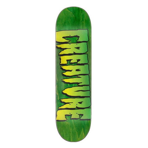 Buy Creature Skateboards Logo Stump Skateboard Deck 8.5" All decks come with free Jessup grip, please specify in notes or message if you would like it applied or not. Best for Skateboard Decks at Tuesdays Skateshop. Bolton, UK. All decks come with Free Jessup Grip tape and Free next day delivery. Buy now pay later options with Klarna and ClearPay at secure checkout.