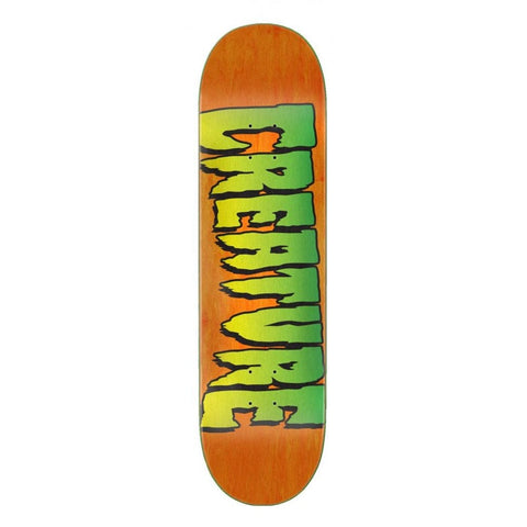 Buy Creature Skateboards Logo Stump Skateboard Deck 8.8" All decks come with free Jessup grip, please specify in notes or message if you would like it applied or not. Best for Skateboard Decks at Tuesdays Skateshop. Bolton, UK. All decks come with Free Jessup Grip tape and Free next day delivery. Buy now pay later options with Klarna and ClearPay at secure checkout.