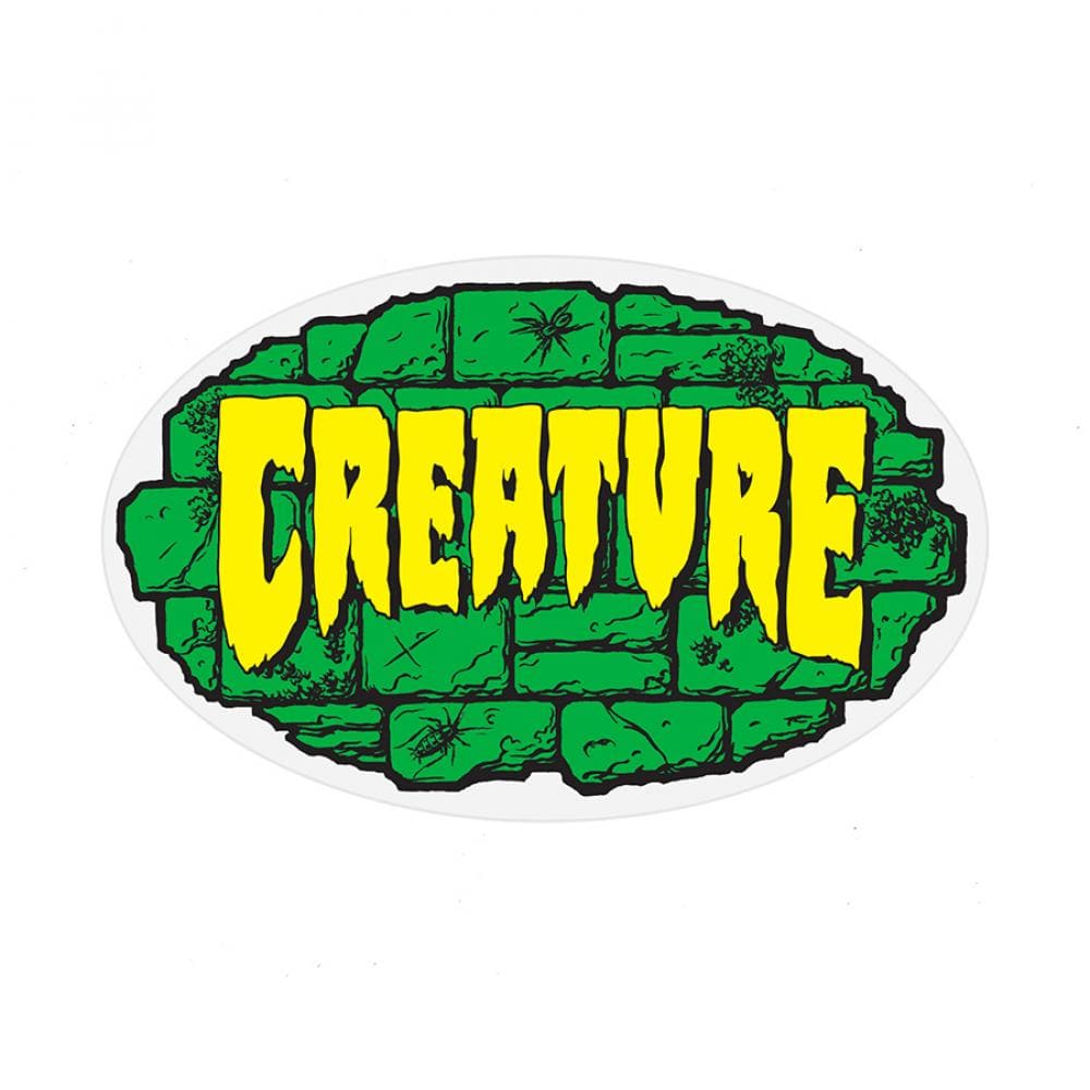 Buy Creature Crypt Clear Sticker 4" / 1 Sticker. See more Stickers? Shop the best skateboarding stickers & hardware in the U.K? Tuesdays Skateshop has fast free delivery options now and Buy now pay later at checkout.