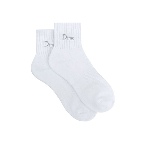 Buy Dime MTL Classic Socks White. 100% Cotton construct. UK 7 - UK 11 See more Dime? Shop the biggest and best range of Dime MTL in the UK at Tuesdays Skateshop. Competitive pricing, Fast Free delivery, Buy now pay later & multiple secure payment options at checkout.