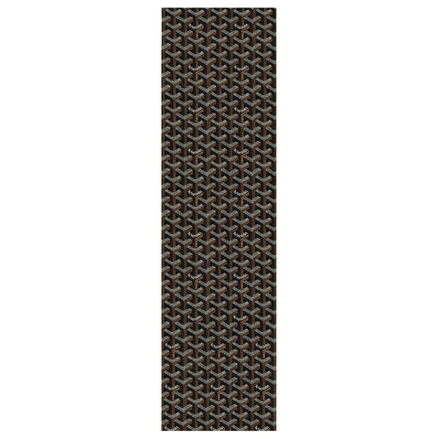 Buy Goyard Monogram Grip Tape Black/Multi Perforated to eliminate bubbles Constant GoYard Monogram print 9" X 33" Made in the same factory as Grizzly, no cheap alternative. For further information on any of our products please feel free to message. UK Stockist of Go Yard Monogram printed griptape, Best Quality at the best price. #1