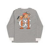 Buy Helas HCC Horse Longsleeve Stripe T-Shirt White. 100% Soft cotton construct Embroidered Umbrella detail left of chest. Woven tab detail at hem. For further information on any of our products please feel free to message. See more Helas? Fast Free delivery and shipping options. Buy now Pay later with Klarna and ClearPay payment plans at checkout. Tuesdays Skateshop, Greater Manchester, Bolton, UK.
