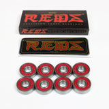 Buy Bones Reds Bearings at Tuesdays. What's the best value skateboarding Bearings? By far Bones Reds have proven you don't need to break the bank for a quality set of bearings. Red Shields & Pre lubed ready for use. Buy now pay later options and Next day delivery as standard at Tuesdays, Best Retailer for skateboarding in the North West.