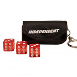 Buy Independent Truck Co. BTG Shear Roll'em Dice Set. Comes with keyring case. On the move activities. shop the best range of Skateboarding Hardware at Tuesdays Skate Shop, Bolton, UK. Fast Free delivery options, Buy now pay later & multiple secure checkout options. 5* Customer rated.