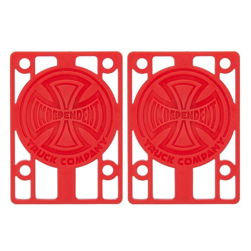 Buy Independent Truck Co. Shock Red Riser Pads. 1/8" Shock Pad. Feel free to drop us a message for any further assistance. Open chat bottom right. Fast Free delivery and shipping options at Tuesdays Skateshop. #1 for Skateboarding in the UK. Buy now pay later with Klarna and ClearPay payment plans at checkout, pay in 3 or 4.