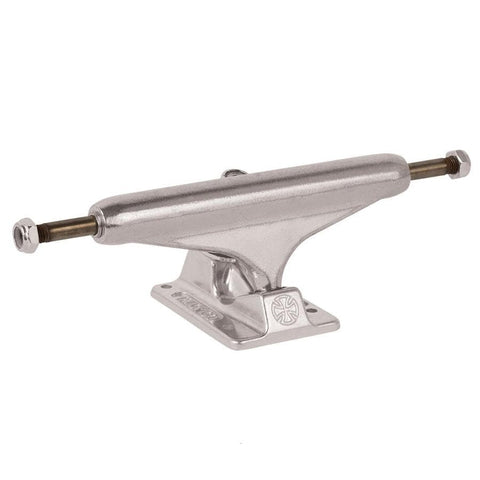 Buy Independent Truck Co. 169 MM Stage 11 Hollow Forged Raw Skateboard Trucks (PAIR) Suitable for decks - 9" - 9.5" New improved Stage 11 with additional features including Hollow Kingpin, Broader but slimmer base plate than standards & Hollow axles for an overall noticeably lighter feel. Tuesdays Skate Shop | Fast Free UK and EU Delivery options, Worldwide Shipping. Best for Skateboarding Trucks.