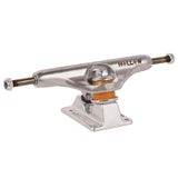 Buy Independent Truck Co. 149 MM Stage 11 Hollow Forged Raw Skateboard Trucks (PAIR) Suitable for decks - 8.375" - 8.6" New improved Stage 11 with additional features including Hollow Kingpin, Broader but slimmer base plate than standards & Hollow axles for an overall noticeably lighter feel. Tuesdays Skate Shop | Fast Free UK and EU Delivery options, Worldwide Shipping. Best for Skateboarding Trucks.