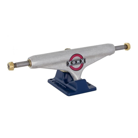 Buy Independent Truck Co. 144 MM Tom Knox Hollow Forged Raw Skateboard Trucks (PAIR) Suitable for decks - 8.2" - 8.375" New improved Stage 11 with additional features including Hollow Kingpin, Broader but slimmer base plate than standards & Hollow axles for an overall noticeably lighter feel. Tuesdays Skate Shop | Fast Free UK and EU Delivery options, Worldwide Shipping. Best for Skateboarding Trucks.