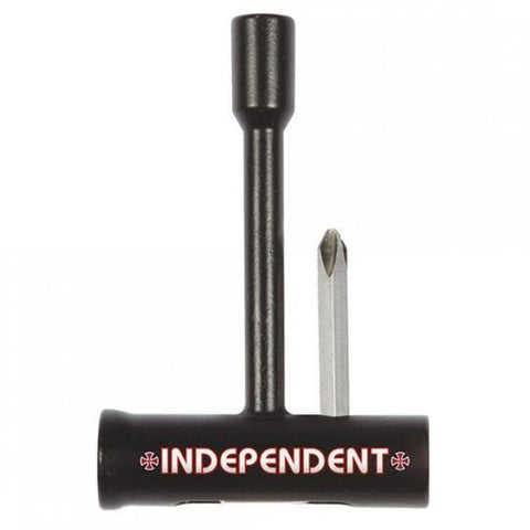 Buy Independent Skate Co. Bearing Saver Skate T Tool. Wrench fitting for Axle Nuts, Kingpin & hardware bolts. Detachable Allen Key with Phillips on opposite end. Ideal for all necessary skateboard adjustments. Handy Size. Metal construct. See more? Fast Free Delivery options, Worldwide Shipping.