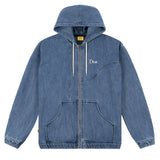 Buy Dime MTL Hooded Denim Bomber Jacket Light Wash. 100% Cotton construct. Hooded with adjustable drawstrings. Shop the biggest and best range of Dime MTL at Tuesdays Skate shop. Fast free delivery with next day options, Buy now pay later with Klarna or ClearPay. Multiple secure payment options and 5 star customer reviews.