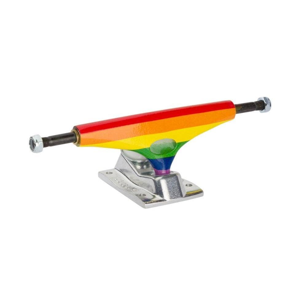 Buy Krux Trucks K5 Rainbow 2 Standard Skateboard Trucks 8". Set of trucks (PAIR) Suitable for decks 7.75" - 8.2" Raw polished silver. Standard height. See more Trucks? Buy now Pay later with Klrana or ClearPay at checkout. Fast Free delivery and Shipping options. Buy now pay later with Klarna and ClearPay at checkout, Payment plans. Tuesdays Skateshop, Bolton. Greater Manchester, UK.