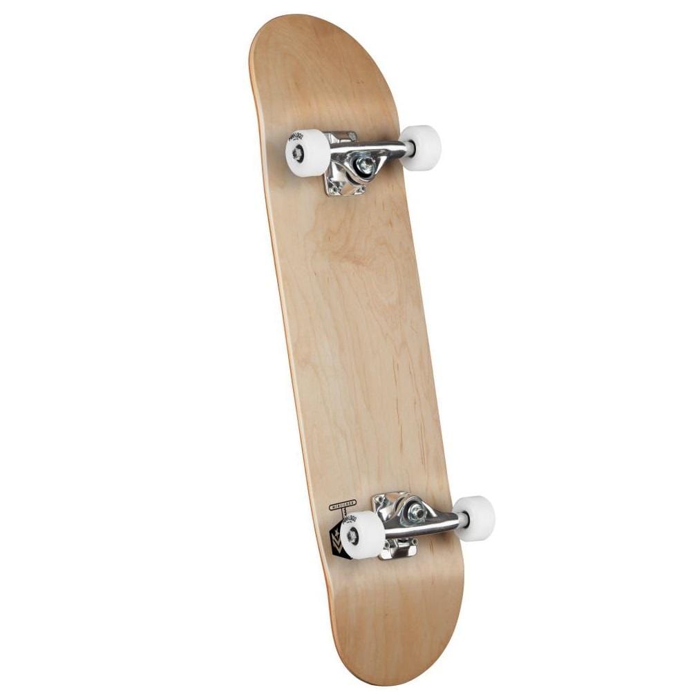 Buy Mini Logo Chevron Detonator Complete Skateboard Natural 8.25"&nbsp; Raw ply finish. 5.25" Mini Logo Trucks. Mini Logo 101 A-Cut Wheels. Ideal for a beginner! First time buyers guide to get the perfect skateboard for you. Buy now pay later options with Klarna & ClearPay. Next Day UK delivery & 5 star trusted reviews art Tuesdays Skate shop. 