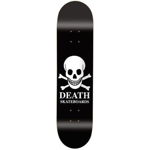 Buy Death Skateboards OG Skull Black Skateboard Deck 8.5" Mid Concave. Top ply stains vary. All decks come with free Jessup grip tape, please specify in notes if you would like it applied or not. See more Decks? Fast Free UK & Europe Delivery options, Worldwide Shipping. #1 UK Stockist.