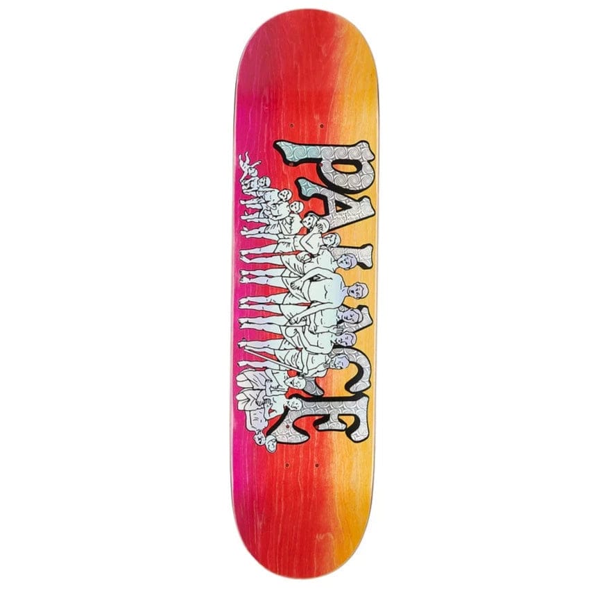 Buy Palace Skateboards From The Beginning To The End Skateboard Deck 8" All decks come with free Jessup grip tape, please specify in notes if you would like it applied or not. DSM Factory, 100% satisfaction guarantee! For further information on any of our products please feel free to message. Fast free UK delivery, Worldwide Shipping. Buy now pay later with Klarna and ClearPay payment plans at checkout. Pay in 3 or 4. Tuesdays Skateshop. Best for Palace in the UK.