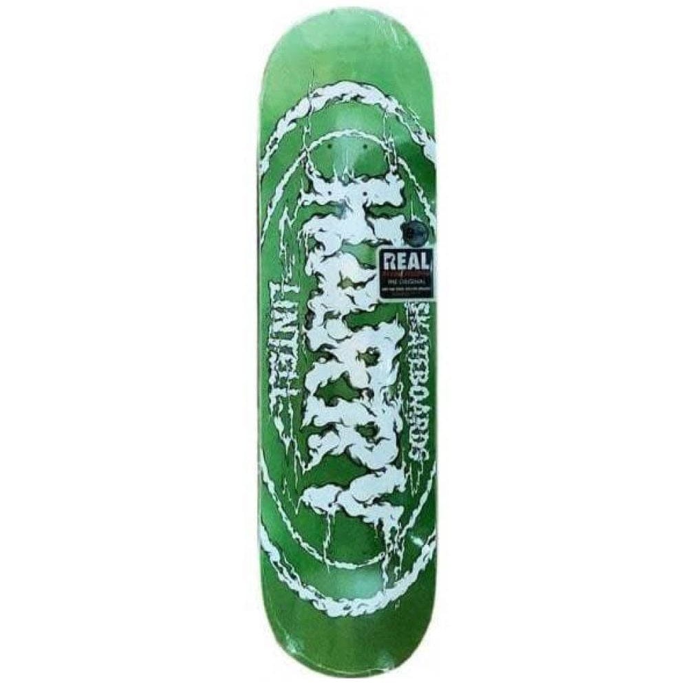 Buy Real Skateboards Harry Lintell Pro Oval Skateboard Deck 8.25" All decks come with free Jessup grip, Next day delivery and multiple secure checkout options at Tuesdays Skate Shop.