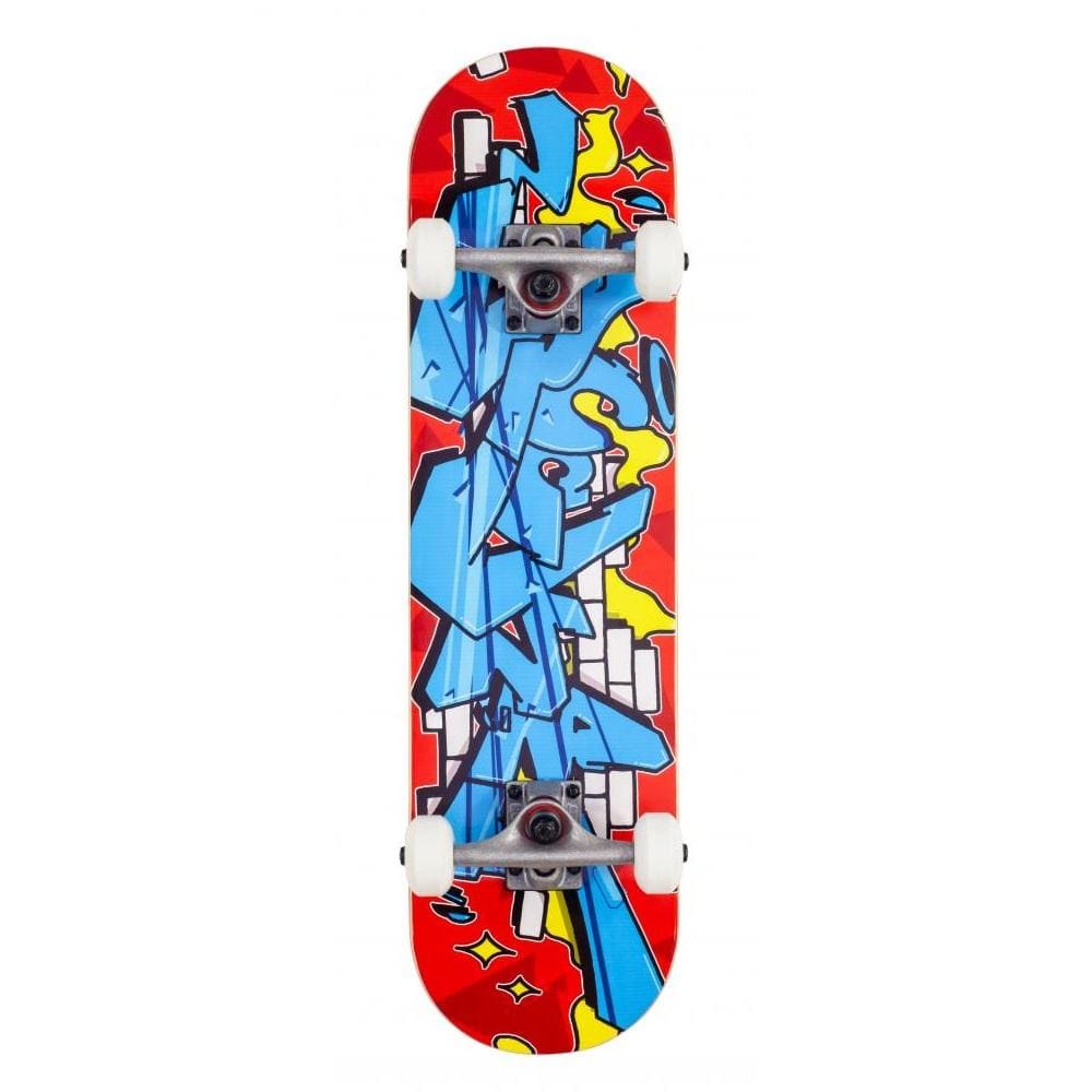 Buy Rocket 'Bricks Mini' Complete Skateboard Multi 7.375" Split stain bottom ply. 7 Ply hard rock Maple construct. 5.0 Polished Raw trucks with PU cushioning riser pads. 52 MM X 32 MM 90A Wheels with Abec 5 bearings as standard. Ideal for a first time Full set up. 30.5" in length. Ideal for a beginner | First Timer | Complete Full Set Up. Buy now pay later with Klarna and ClearPay payment plans. Tuesdays Skateshop.
