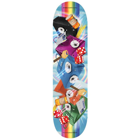 Buy Evisen Skateboards Rainbow Skateboard Deck 8.06". Pressed and printed by DSM factory. All decks come with free Jessup grip, please specify in notes or message if you would like it applied or not. See more Decks? Best for skateboarding at Tuesdays Skate shop. Fast Free delivery options, secure checkout & Buy now pay later options.