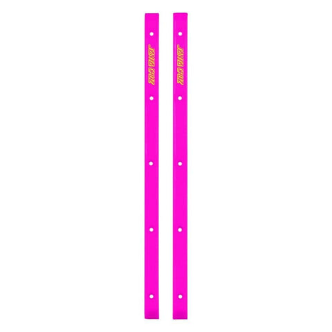 Buy Santa Cruz Rails Slimline Pink. Set of 2. Includes 8 screw pack for direct application. Built to slide. See more Hardware & Parts? Around the clock support, 5 star trusted customer reviews & fast shipping. Free delivery options and buy now pay later at checkout. Tuesdays, #1 in the UK for skateboarding. SCR-SKA-0015, 10.00 GBP.