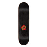 Buy Santa Cruz Classic Dot Skateboard Deck 8.375" Matte Finish. Wheelbase : 14.25" All decks come with free Jessup grip, please specify in notes or message if you would like it applied or not. Best for Skateboard decks at Tuesdays Skate Shop, Next day delivery and Free grip tape. Buy now pay later options with Klarna & ClearPay. Best for Skateboarding in the UK.
