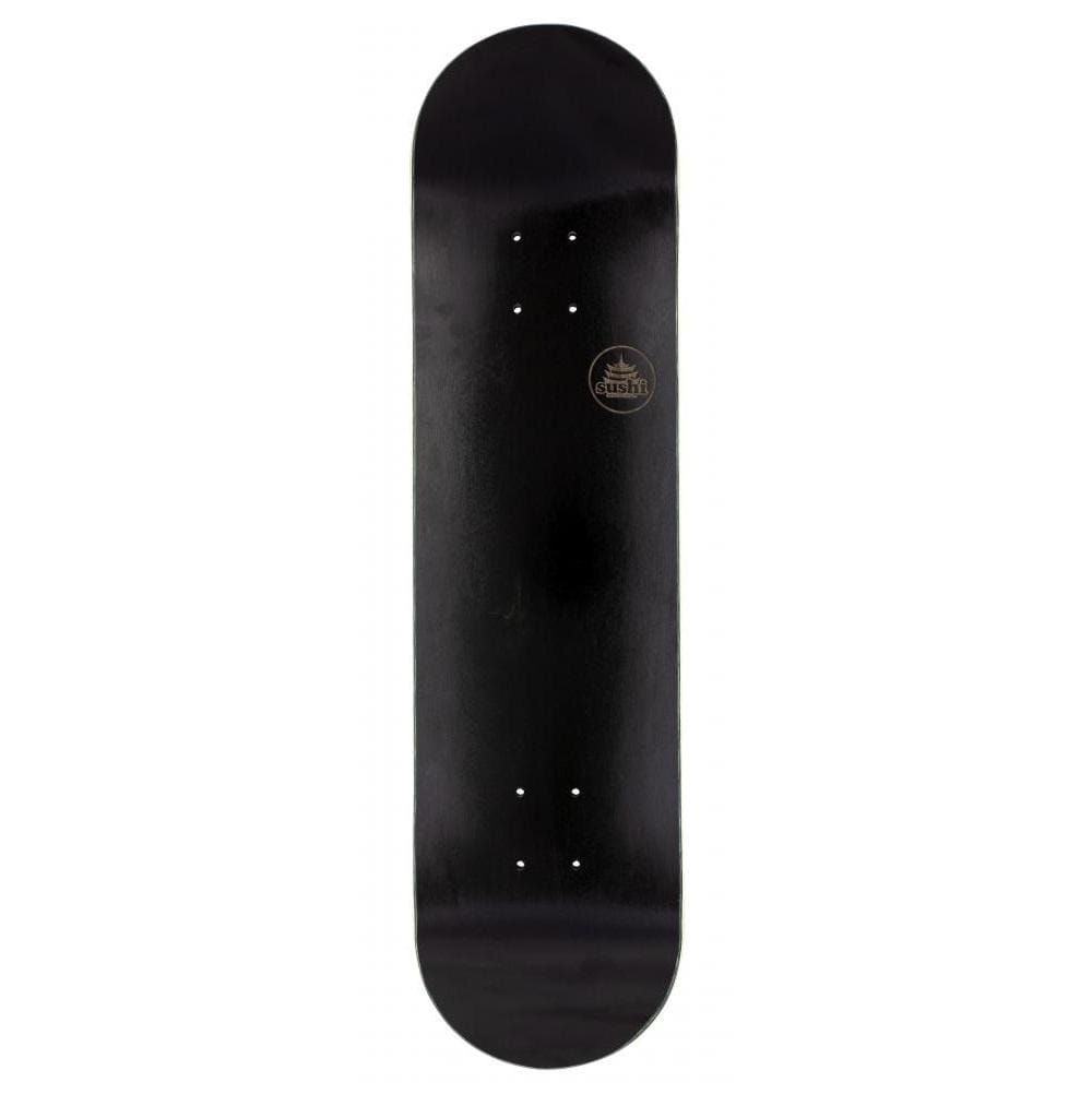 Buy Sushi Pagoda Stamp Skateboard Deck Black 8" X 31.25" Wheelbase : 14" Embossed sushi logo detailing. All decks come with free Jessup grip, Please specify in notes if you would like it applied. Fast Shipping and multiple secure checkout options. Buy now pay later payment plans with ClearPay and Klarna.