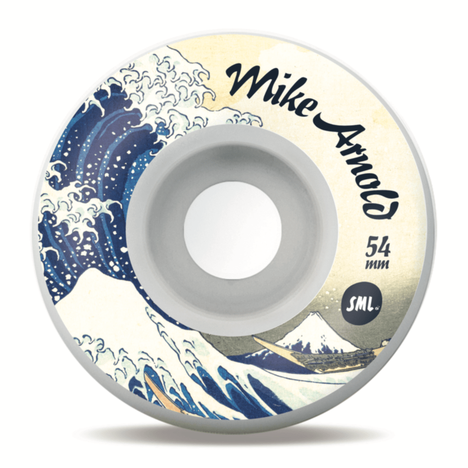 Buy SML. Wheels Mike Arnold 'Big Wave' V-Cut XL Wheels 54 MM 99 A. See more Wheels? Fast Free delivery and shipping options. Buy now pay later with Klarna or ClearPay at checkout. Best for Skateboarding Wheels in the UK at Tuesdays Skateshop, Bolton. Greater Manchester, UK.