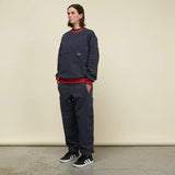 Buy Dime MTL French Terry Pocket Crewneck Marine. 100% Cotton French Terry. 4 different sized wavy patch pockets along front and sleeve. Buy now Pay Later with Klarna, Shop now Pay Later with Clearpay. Fast Free Delivery & Shipping options available. Tuesdays Skateshop Greater Manchester Bolton UK.