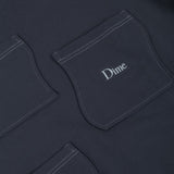 Buy Dime MTL French Terry Pocket Crewneck Marine. 100% Cotton French Terry. 4 different sized wavy patch pockets along front and sleeve. Buy now Pay Later with Klarna, Shop now Pay Later with Clearpay. Fast Free Delivery & Shipping options available. Tuesdays Skateshop Greater Manchester Bolton UK.