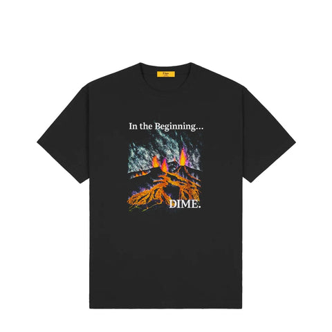Buy Dime MTL The Beginning T-Shirt Black. Front print detailing. 6.5 oz 100% mid weight cotton construct. Shop the biggest and best range of Dime MTL at Tuesdays Skate shop. Fast free delivery with next day options, Buy now pay later with Klarna or ClearPay. Multiple secure payment options and 5 star customer reviews.