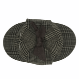 Buy Tuesdays Exploration Deer Stalker Hat Tweed. Soft 6 Panel construct, Silky Nylon lining. Approx fit 54-55 CM with slight flex. Top bow ear flap fastening. Contrast white stitch, Tuesdays Classic script embroidery. Fast Free UK and Europe Delivery/Shipping options. Buy Now pay Later with Klaran or Clearpay | Tuesdays Skate Shop | Bolton Greater Manchester United Kingdom.