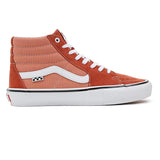 Buy Vans Skate Sk8-Hi Pro Shoes Burnt Ochre VN0A5FCCGWP1 Light weight durable Hi-Top construct Suede reinforced Double stitched toe Box w/ Canvas padded upper for that added snug comfort. Heel cushioned insole for reduced landing impact on the new improved UltracushHD insert insole. Shop the best range of Vans Skateboarding trainers in the U.K. at Tuesdays Skate Shop, located in Bolton Town Centre. Buy now pay later options with Klarna & ClearPay. Fast Free Delivery options. 80.00 GBP