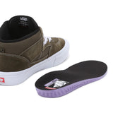 Buy Vans Skate Half Cab Dark Olive VN0AFCDDOL1. Remodelled for a longer lasting wear. Classic Silhouette constructed with heavy Suede panelling. New checkerboard tab detail. Red Vans Skateboarding Heel Tab. Fast Free UK delivery options. Best for Vans Skateboarding at Tuesdays. Buy now pay later with Klarna & ClearPay. Bolton, Greater Manchester. UK.